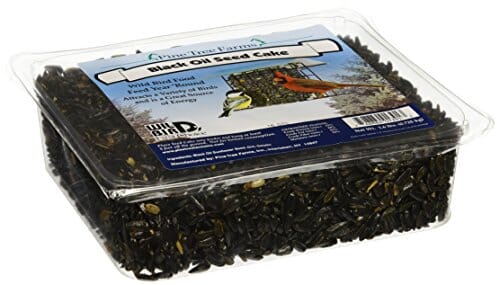 Pine Tree Farms Black Oil Sunflower Seed Cake Wild Bird Food - 1.75 Lbs  