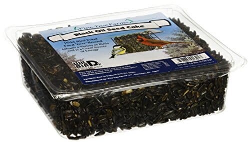 Pine Tree Farms Black Oil Sunflower Seed Cake Wild Bird Food - 1.75 Lbs