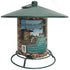 Pine Tree Farms Classic Seed Log Hanging Feeder Suet and Seed Cake Wild Bird Feeder - Green - 2 Lbs Cap  