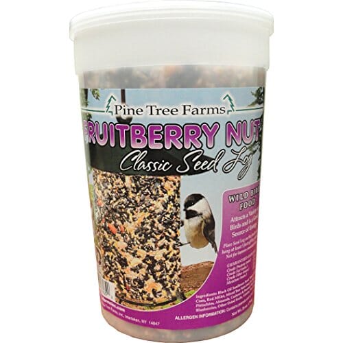 Pine Tree Farms Classic Seed Log Wild Bird Food - Fruitberry Nut - 28 Oz  