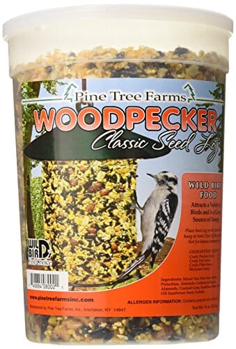 Pine Tree Farms Classic Seed Log Wild Bird Food - Woodpecker - 76 Oz  