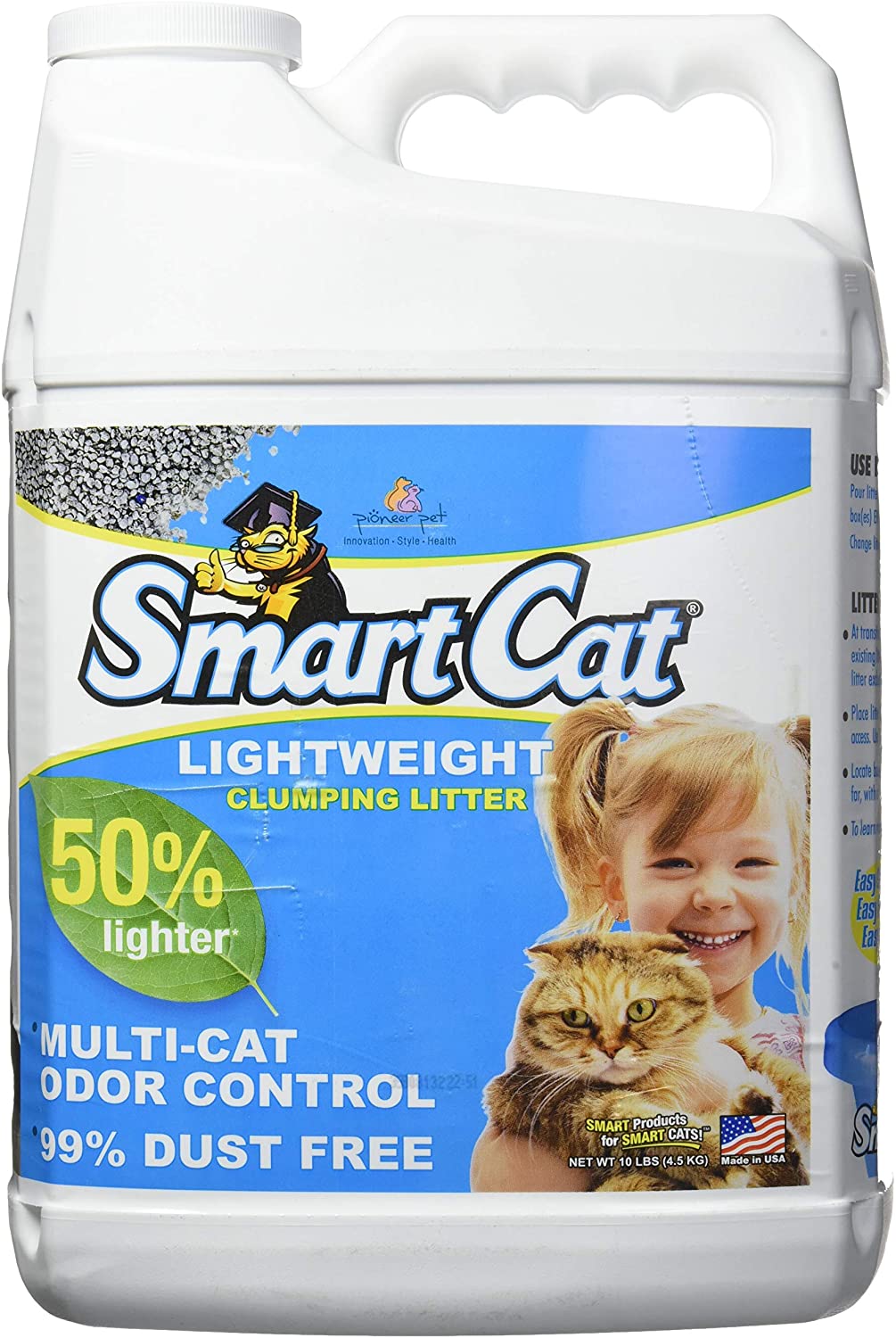 Pioneer Smart Cat Litter Light Weight Jug (2 per case) - 10 lb Bag  