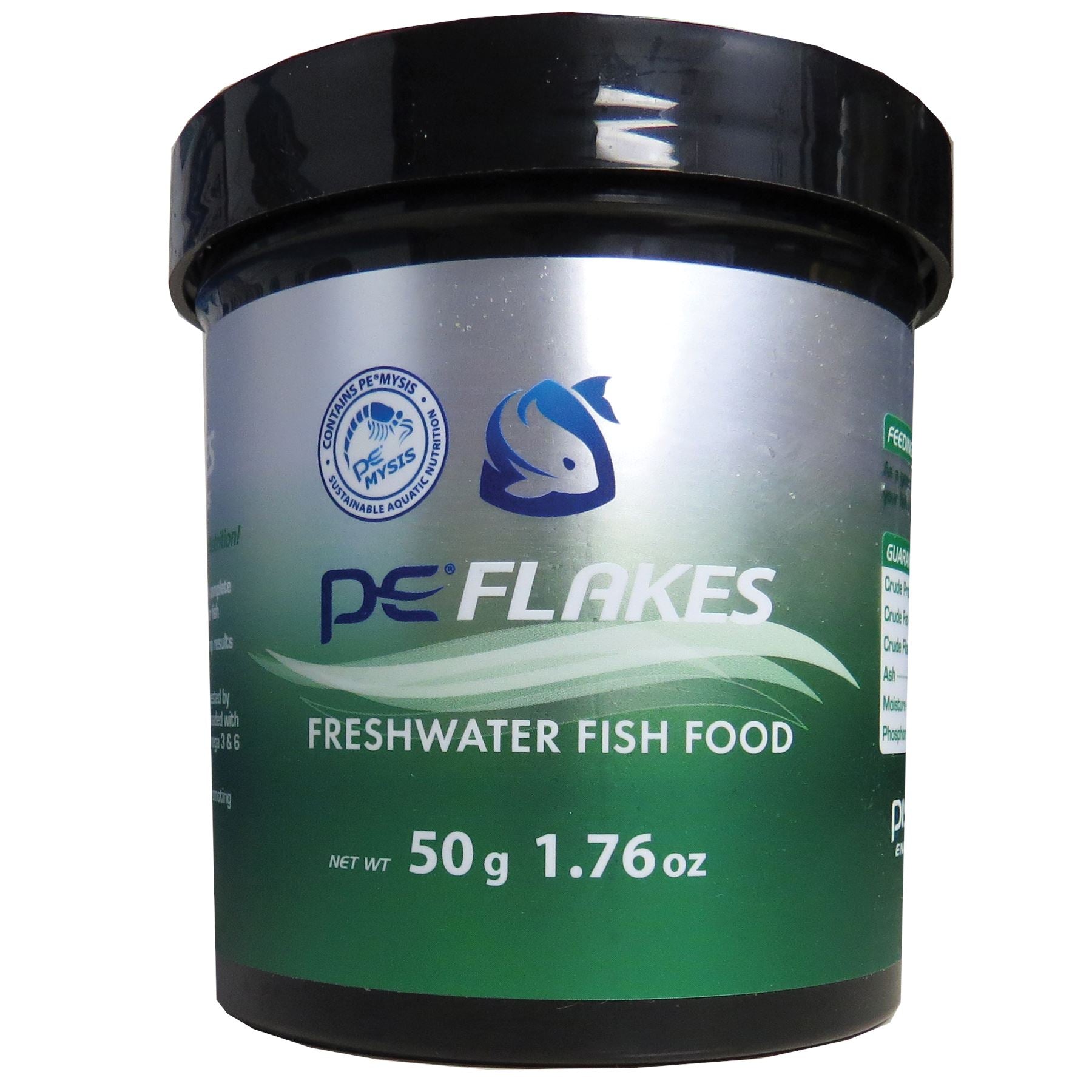 Piscine Energetics Freshwater Flakes Fish Food - 1.76 Oz  