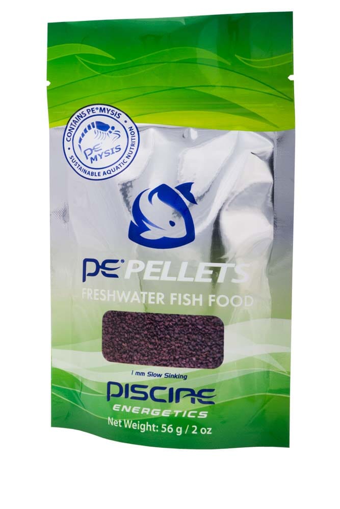 Piscine Energetics Pellets Freshwater Fish Food - 2 Oz  