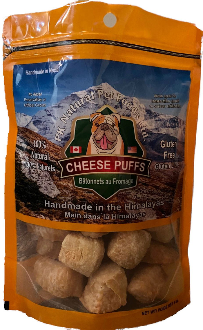 PK Naturals Cheese Puffs Dog Treats - 5 Oz