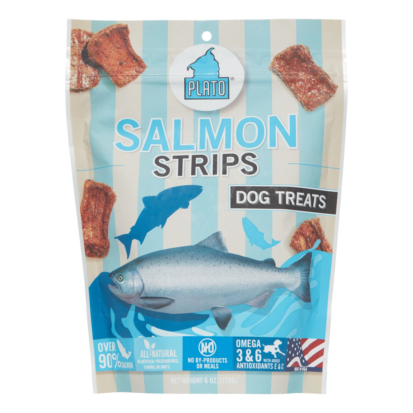 Plato shop salmon treats