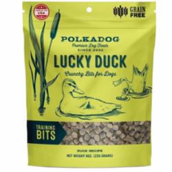 Polka Dog Bakery Lucky Duck Bites Dehydrated Dog Treats - 8 Oz