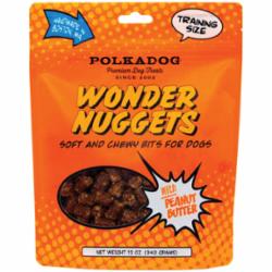 Polka Dog Bakery Wonder Nuggets Peanut Butter Chewy Dog Treats - 12 Oz  