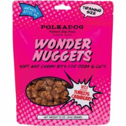 Polka Dog Bakery Wonder Nuggets Turkey Chewy Dog Treats - 12 Oz