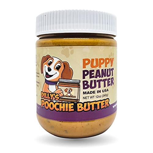 Poochie Butter Almond Butter Natural Dog Treats - 12 Oz