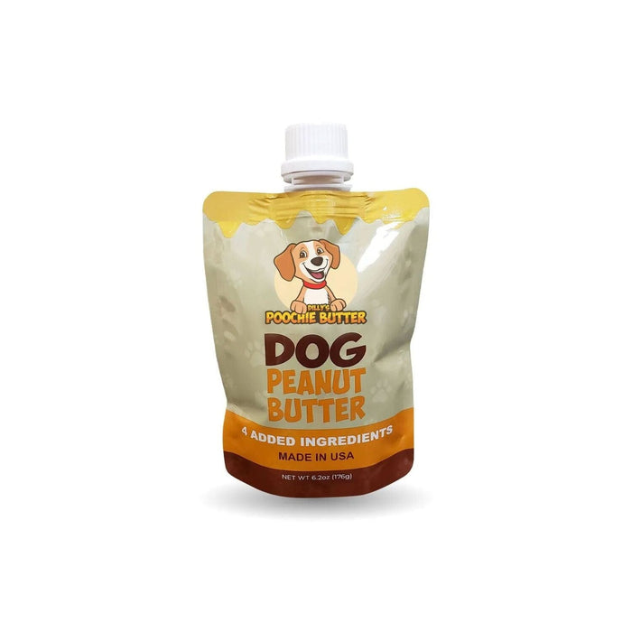 Poochie Butter Regular Squeeze Pack Natural Dog Treats - 8.2 Oz