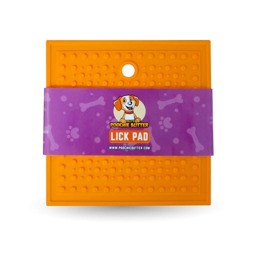 Poochie Butter Small Square Lick Pad Natural Dog Treats  