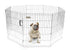 Precision Pet Products Exercise Pen Silver - 30 in  