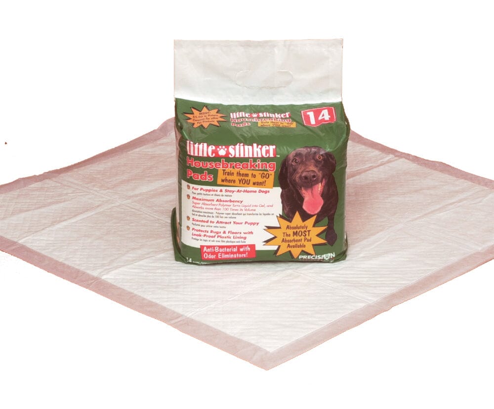 Precision Pet Products Little Stinker House Breaking Pads - 14 Pack  