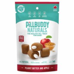 Presidio Natural Pill BuddyNatural Peanut Butter Apple Dog Chewy Treats - 150 Grams