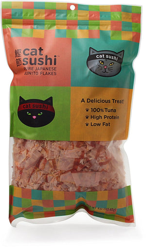 Presidio Natural SUSHI BONITO Classic Dehydrated Cat Treats - 4 Oz
