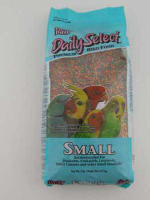 Pretty Bird International Daily Select Food for Small Birds - 5 lbs - Small