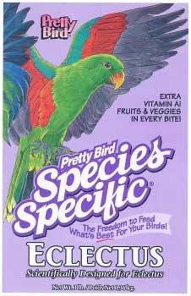 Pretty Bird International Species Specific Eclectus Pelleted Bird Food - 8 lb  