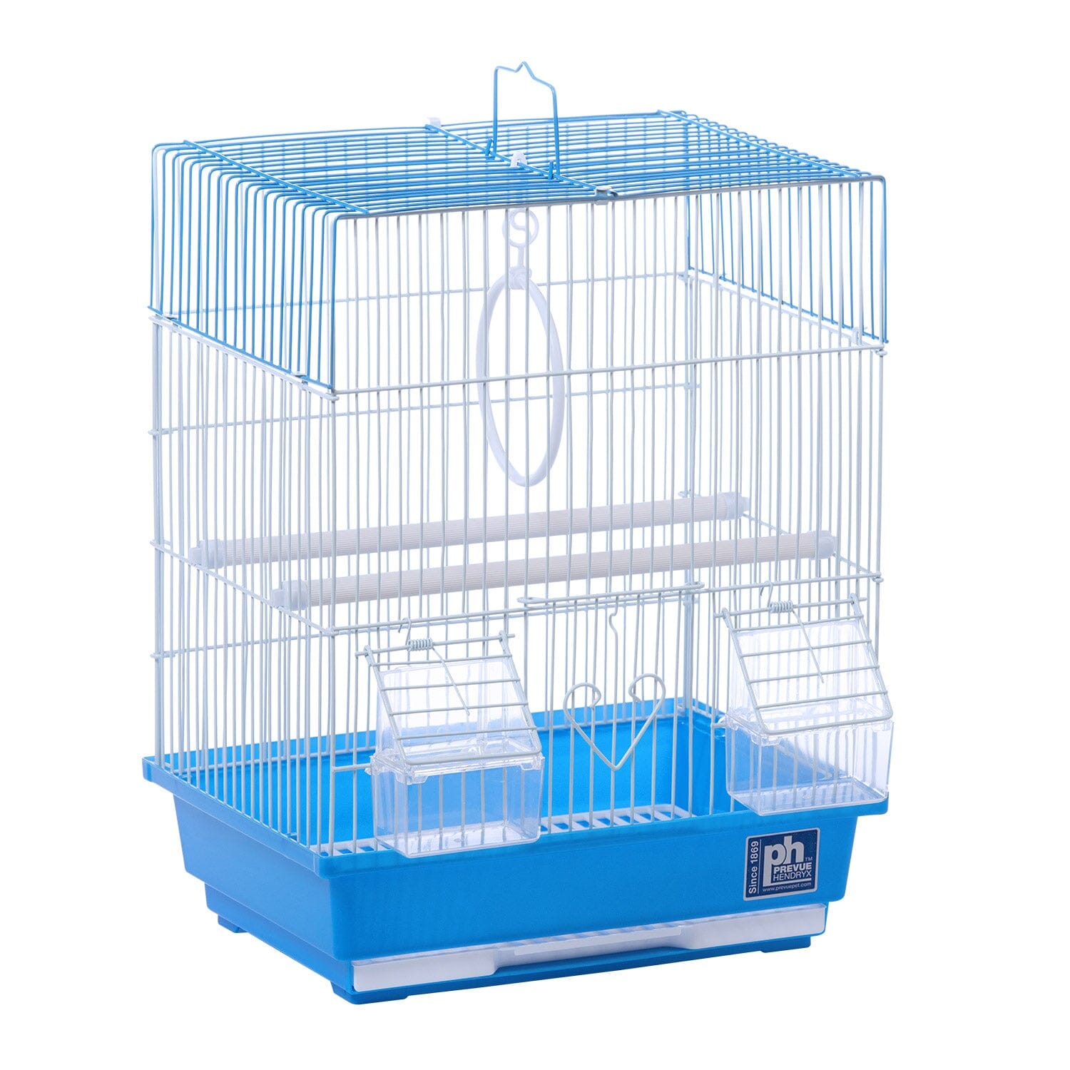 Prevue Hendryx House Style Parakeet Bird Cage - Blue - 12