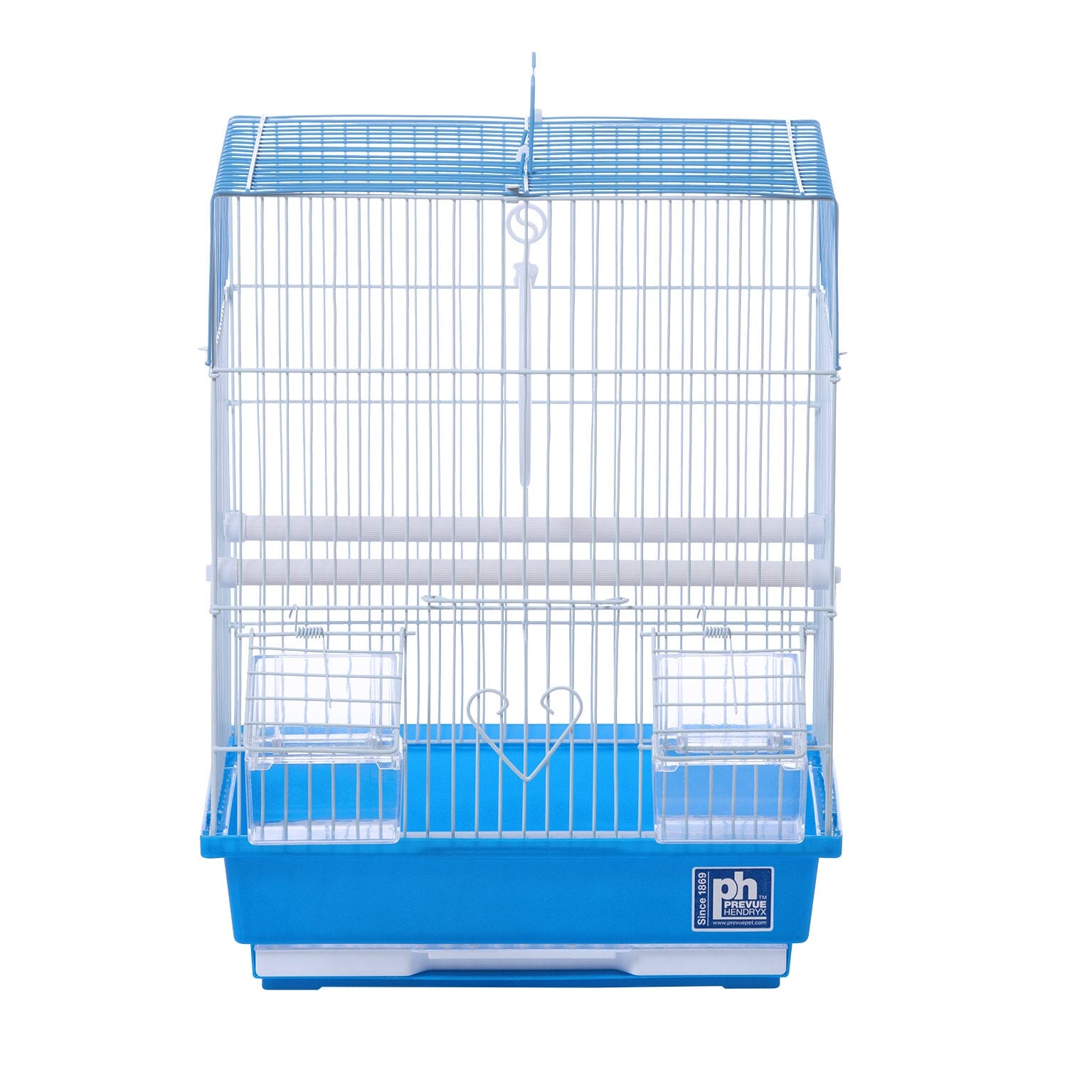 Prevue Hendryx House Style Parakeet Bird Cage - Blue - 12