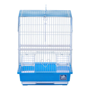 Prevue Hendryx House Style Parakeet Bird Cage - Blue - 12 x 9 x