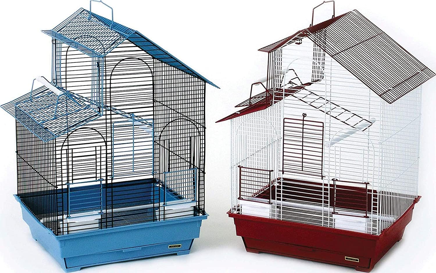 Prevue Hendryx Parakeet House Bird Cage - Assorted Colors - Multipack - 16