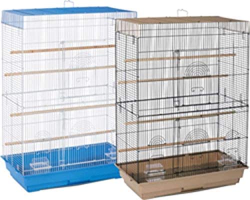 Prevue Hendryx Tall Flight Cage - Assorted Colors - Multipack - 26" x 14" x 36" - Pack of 2  