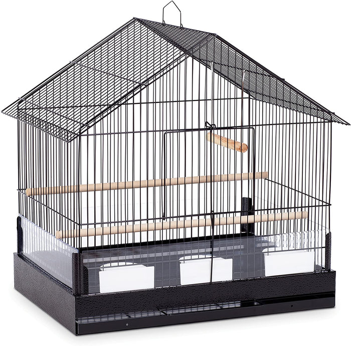 Prevue Hendryx The Lincoln Bird Cage - Black - 22" x 15" x 23"