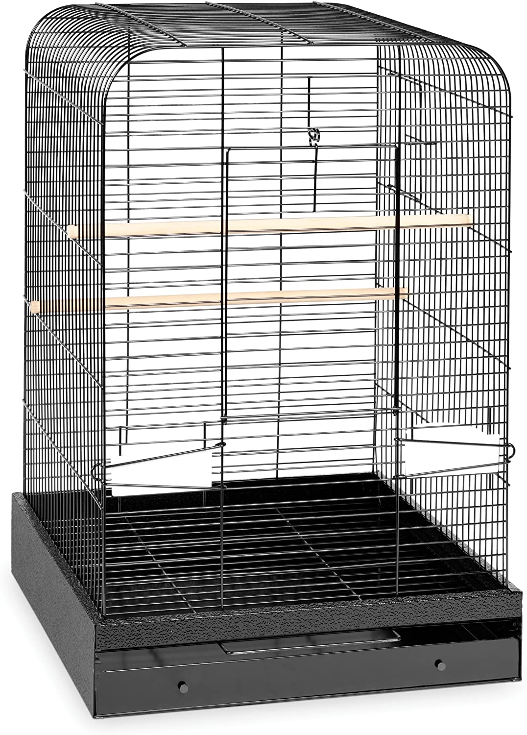 Prevue Hendryx The Madison Bird Cage - Black - 20" x 20" x 29"  