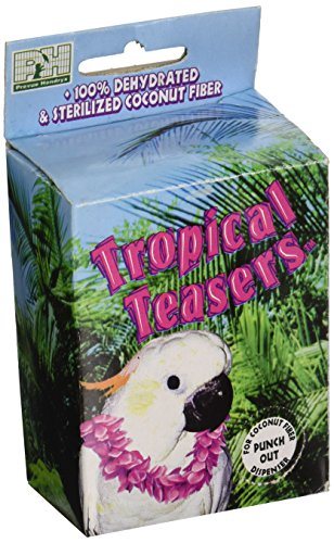 Prevue Hendryx Tropical Teasers Coco Nest Builder  