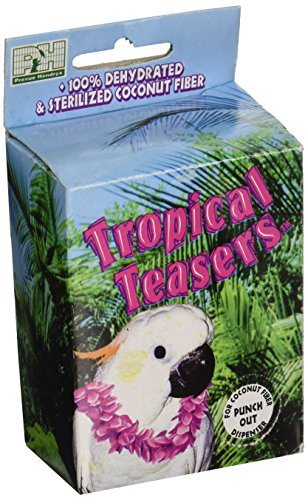 Prevue Hendryx Tropical Teasers Coco Nest Builder