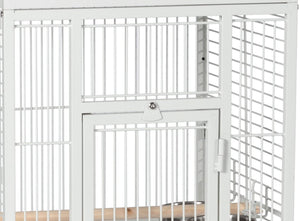 Prevue Pet Products / Prevue Hendryx Select Bird Cage, Pewter White, 18-in  x 18-in x 57-in