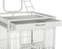 Prevue Hendryx Wrought Iron Select Bird Cage with Playtop - Pewter White - 18" x 18" x 57"  