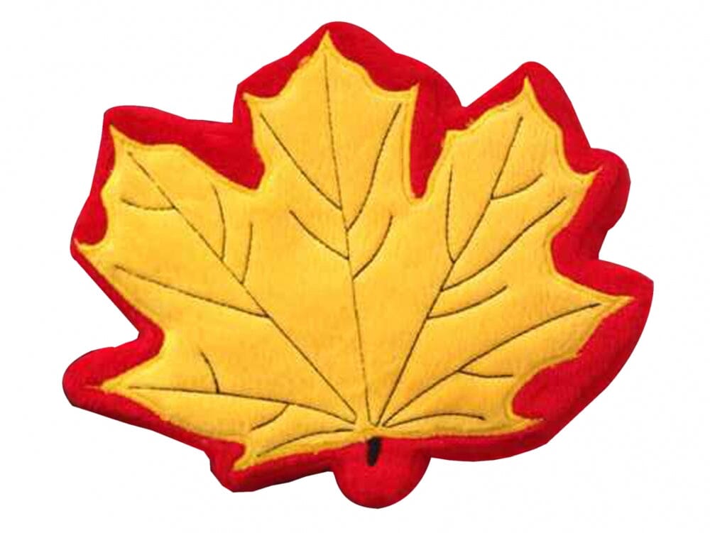 PrideBites Fall Leaf Durable Dog Toy  