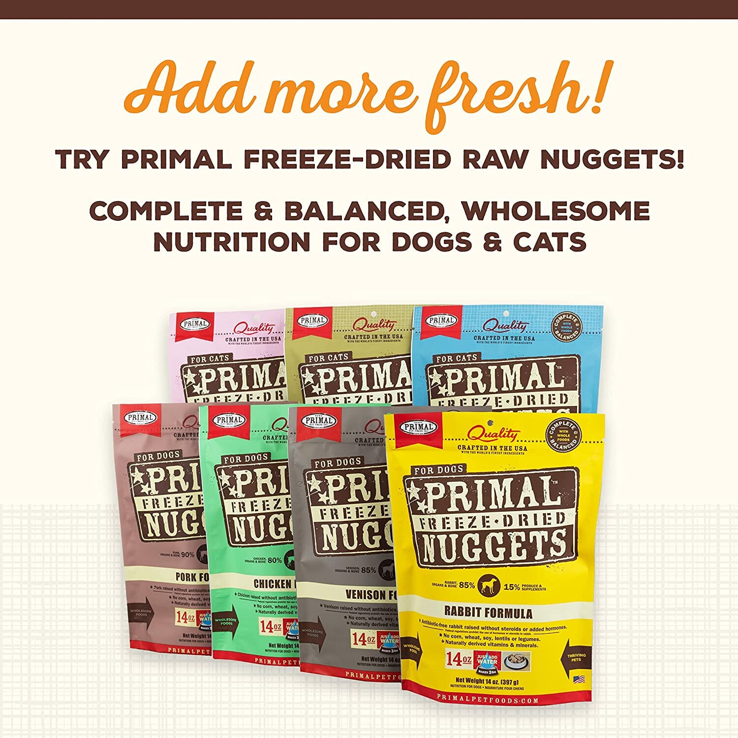 Primal Cupboard Beef Freeze-Dried Dog Treats - 18 Oz  