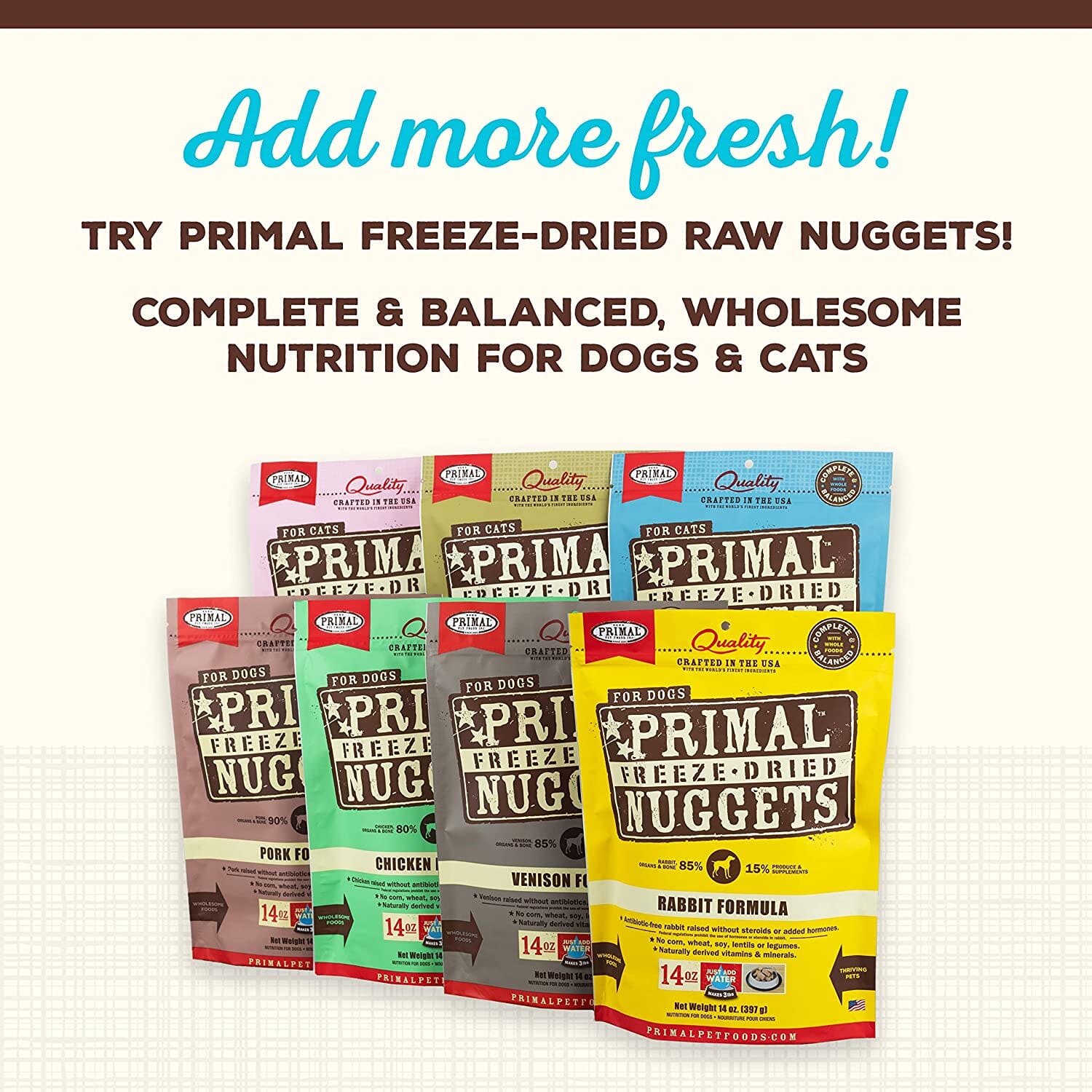 Primal Cupboard Fish Freeze-Dried Dog Treats - 18 Oz  