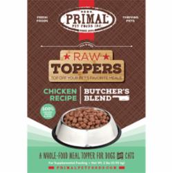 Primal Dog and Cat Frozen Butcher's Blend Topper Chicken - 2 lbs  