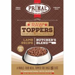 Primal Dog and Cat Frozen Butcher's Blend Topper Lamb - 2 lbs  