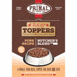 Primal Dog and Cat Frozen Butcher's Blend Topper Pork - 2 lbs  