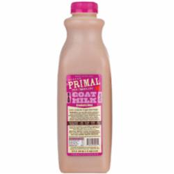 Primal Dog and Cat Frozen Goat Milk Cranberry - 1 Quart  