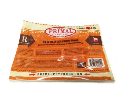 Primal Dog Frozen Bones Marrow Beef - Large - 1 Count  