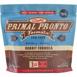 Primal Frozen Cat Food PRONTRabbit -16