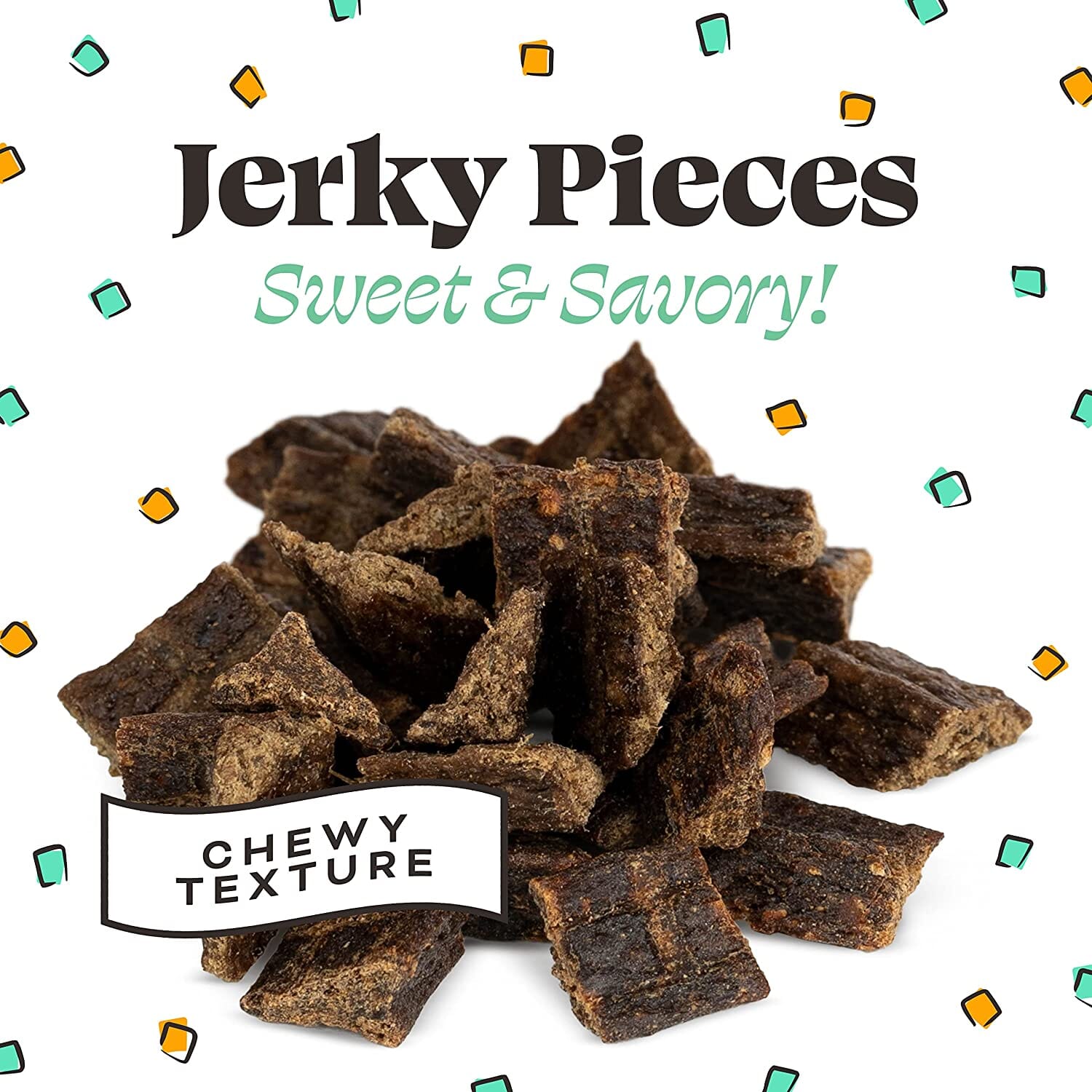 Primal GIVE PIECES A CHANCE Beef Jerky Dog Treats - 4 Oz  