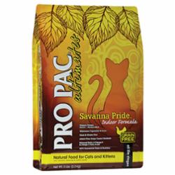 Pro Pac Ultimates Savanna Indoor Chicken Dry Cat Food - 5 lbs  