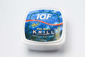Pro Salt Krill IQF-Individually Quick Frozen Fish Food - 10 Oz