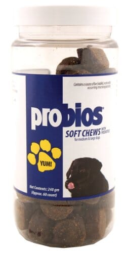 Probios Soft Chews with Prebiotics for Medium & Large Dogs - 240 Gm