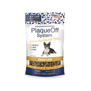 Proden Plaqueoff Crunchy Dental Bites Small Dog Chicken Dog Dental Chews - 3 oz Bag