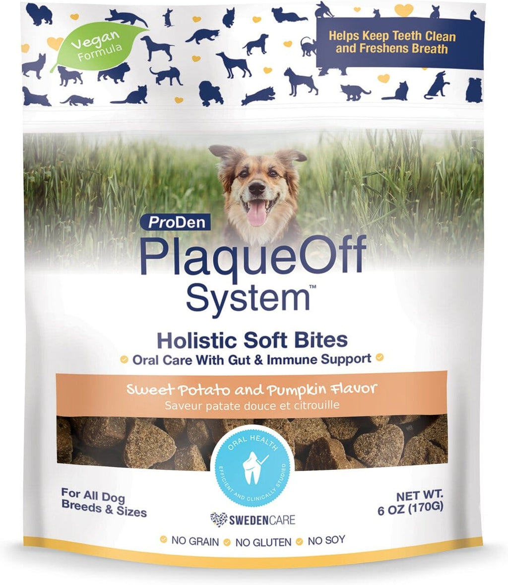 Proden Plaqueoff Oral Care with Gut and Immune Support Dental Dog Chews - 6 Oz  