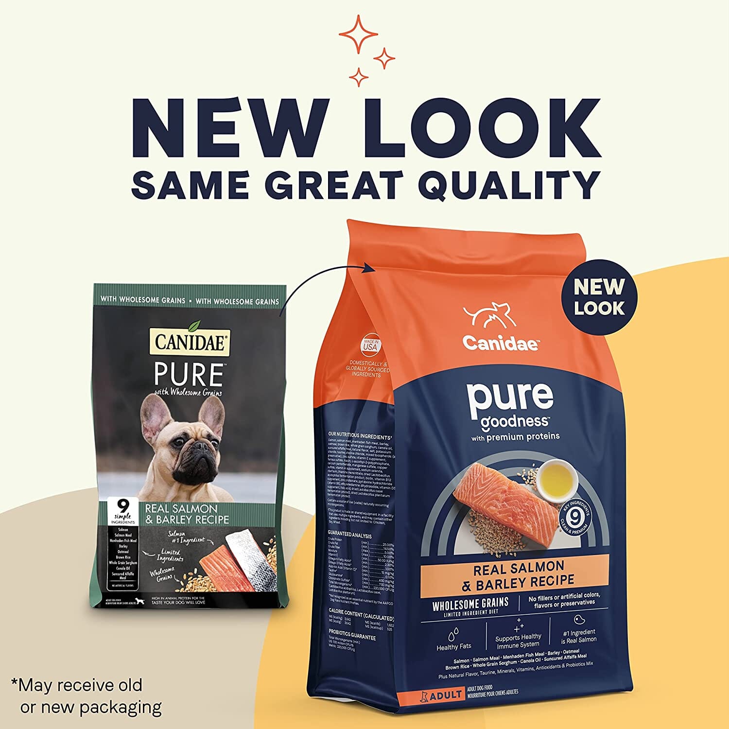 Pure Dog Food with Wholesome Grains Dry Dog Food - Salmon and Barley - 24 Lbs  