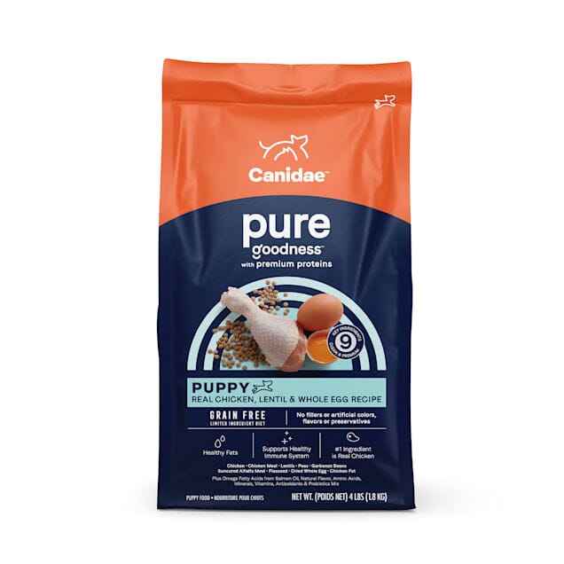 Pure Foundations Grain-Free Puppy Food Trial Bag Dry Dog Food - Chicken and Lentil - 3.5 Lbs - 6 Pack  